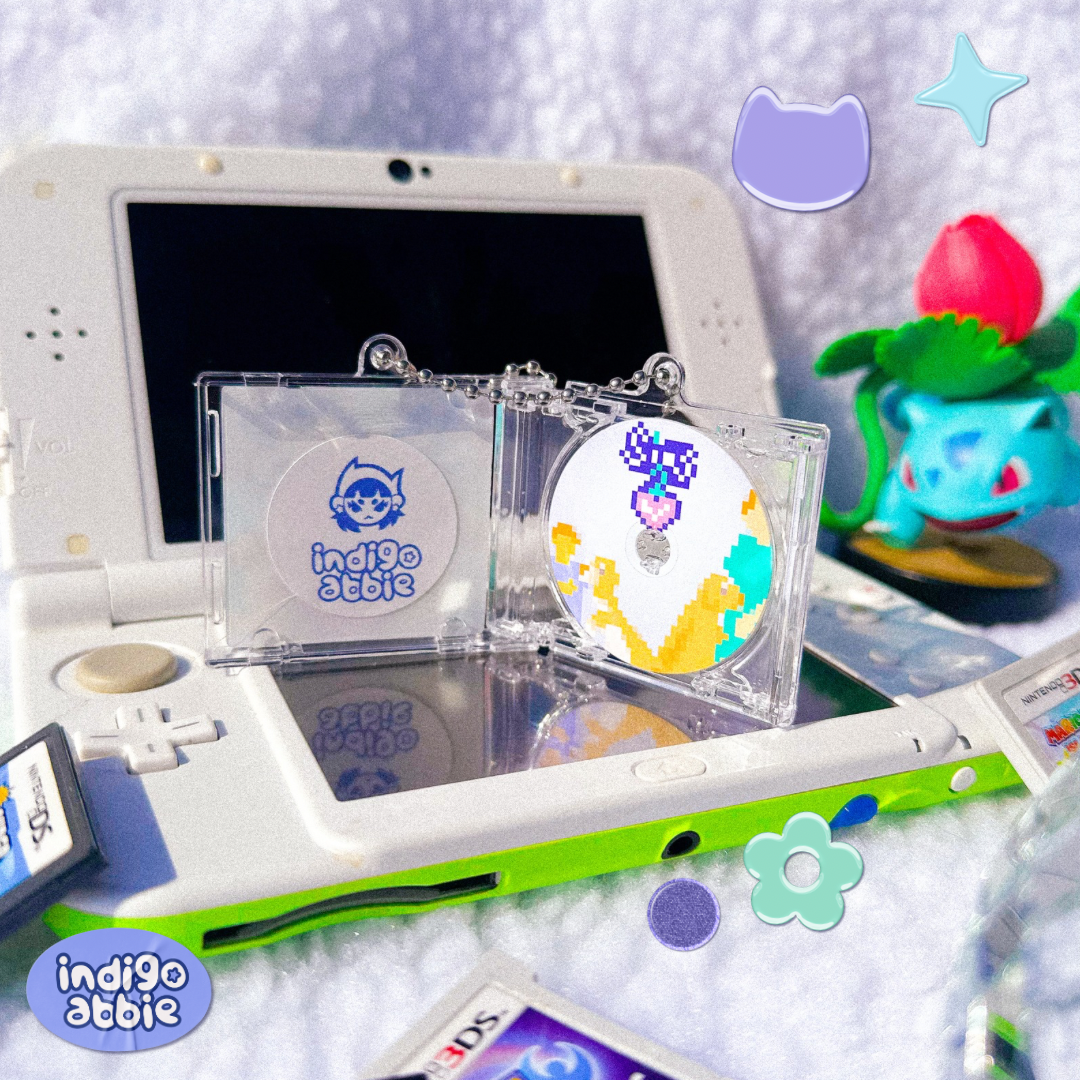 sims 2 pets pixel cd keyring