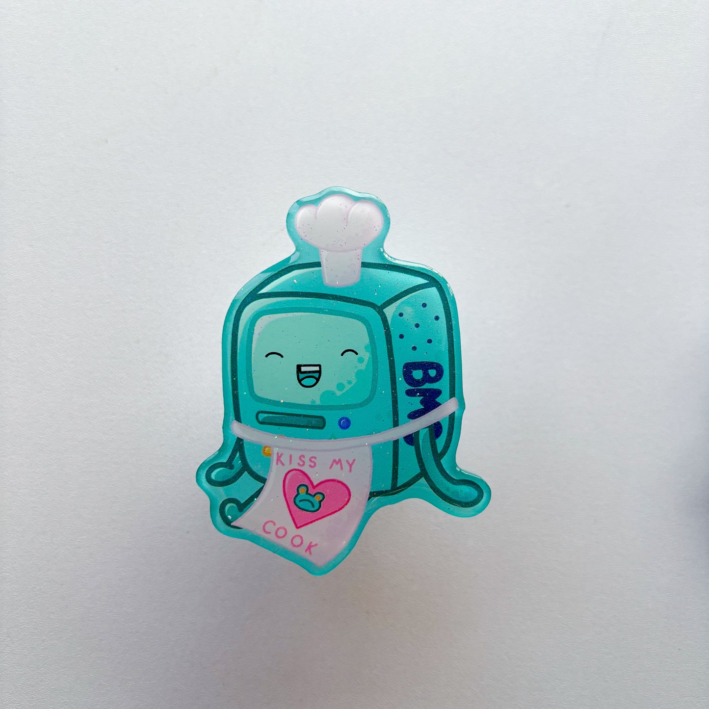 Chef BMO Phone Grip | Adventure Time Glitter Pop Grip BMO