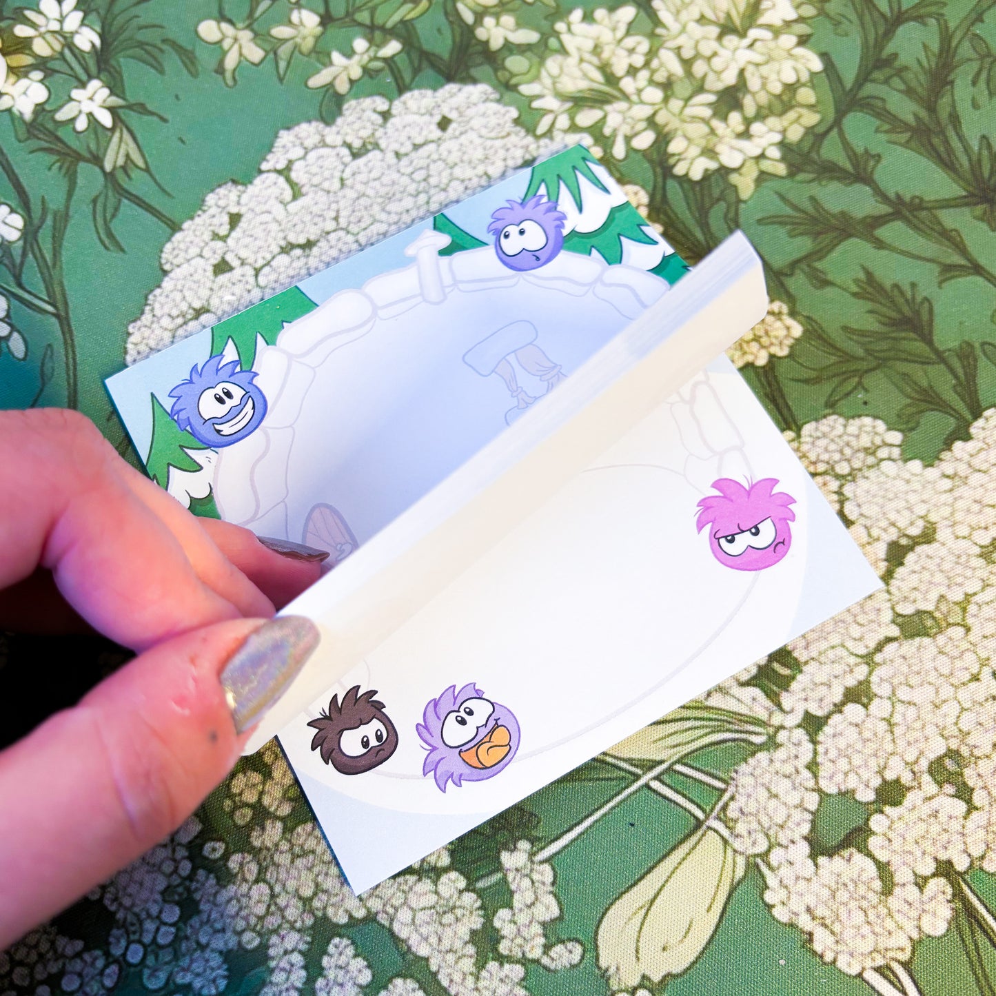 Puffle Igloo Notepad | Penguin Club Stationary Igloo Notepad, 2000s Nostalgia Gift Idea (Copy)