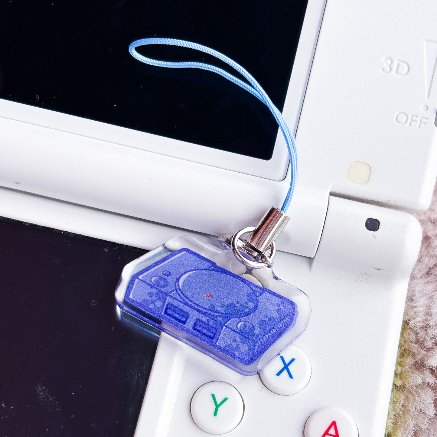 Playstation (PS1) Mini Charm | Retro Console Phone Charm Nostalgia Gift for Gamers