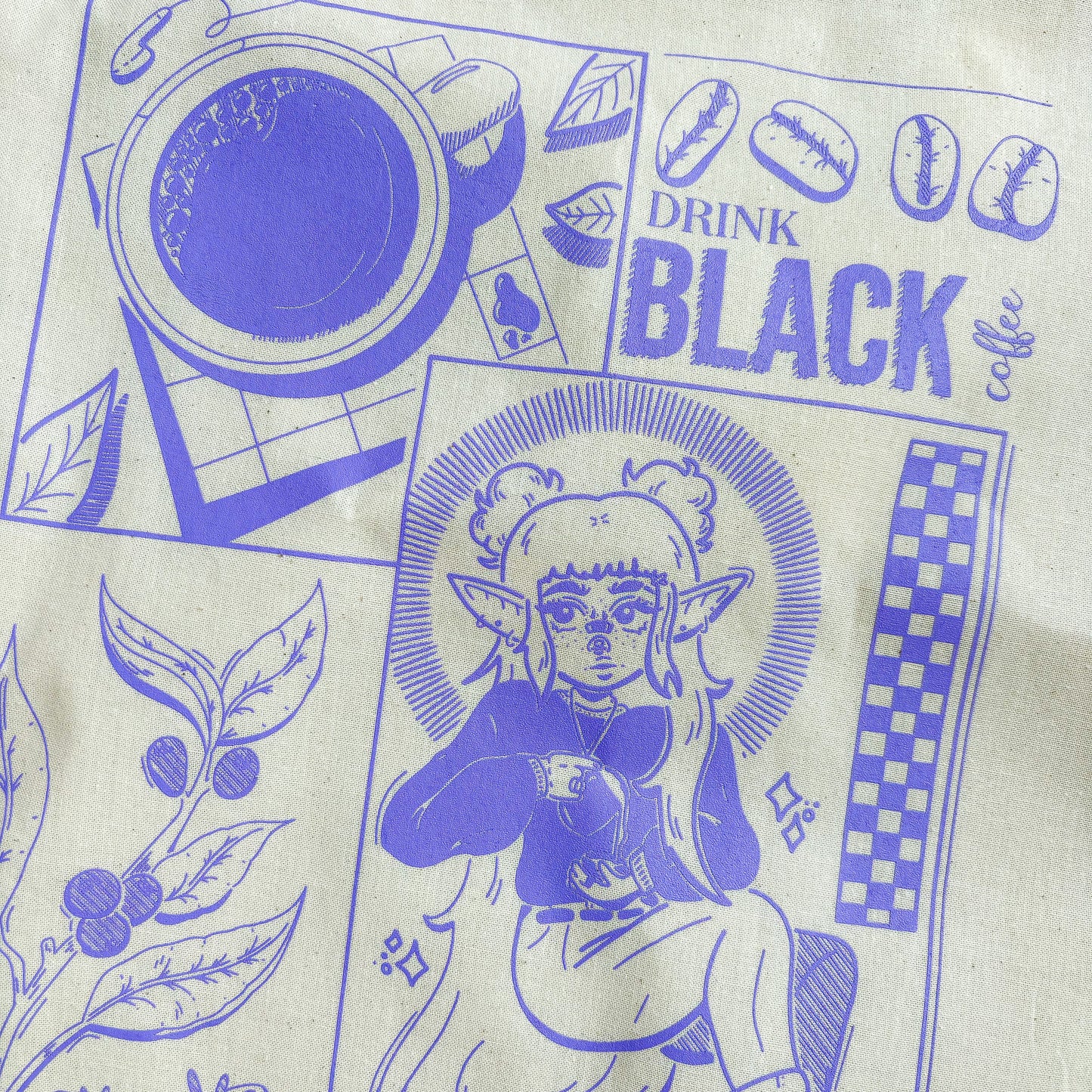 Black Coffee Screenprinted T-Shirt