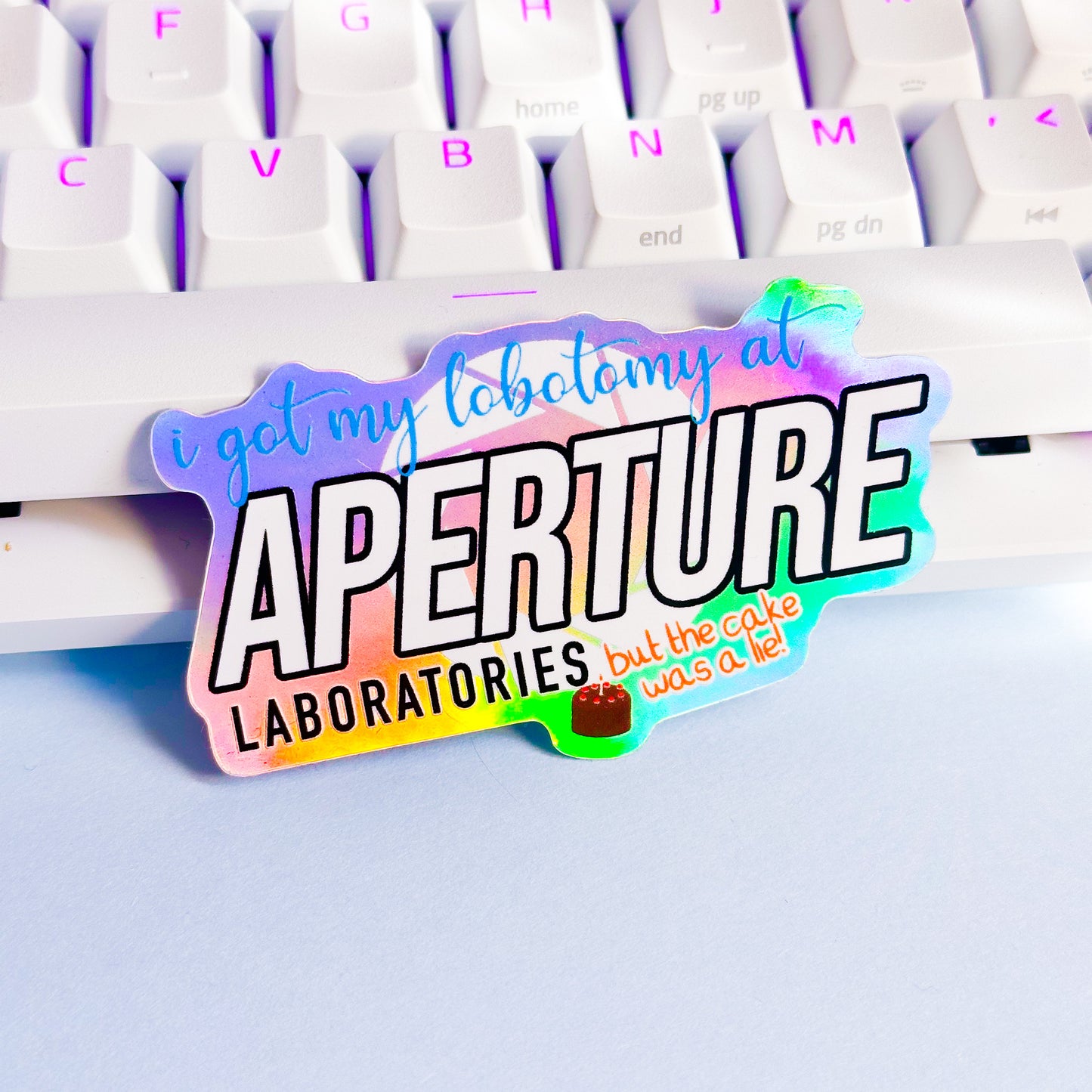 Aperture Labatories Sticker | Portal 2 Vinyl Sticker