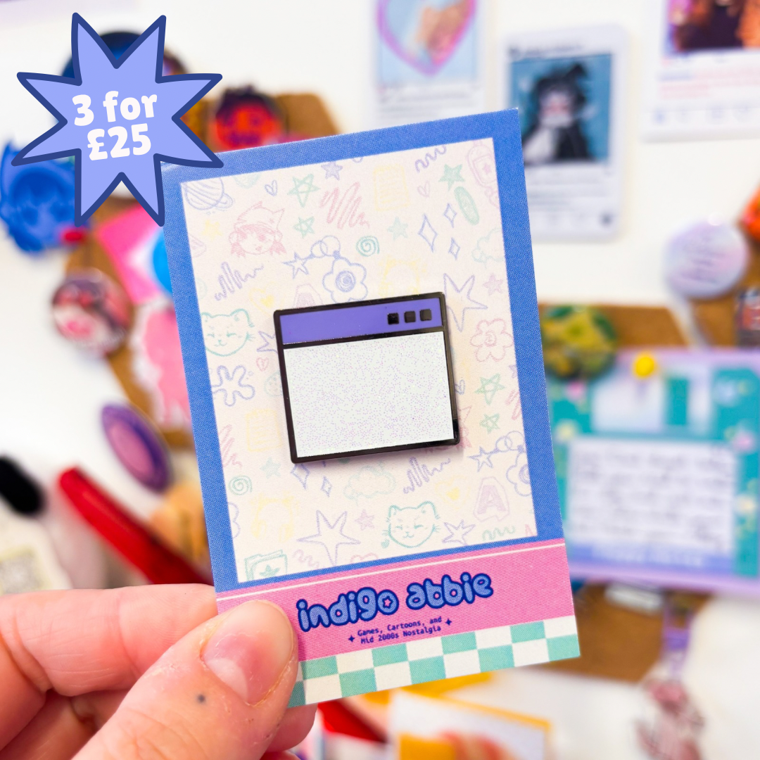 Pop Up XP Icon Enamel Pin