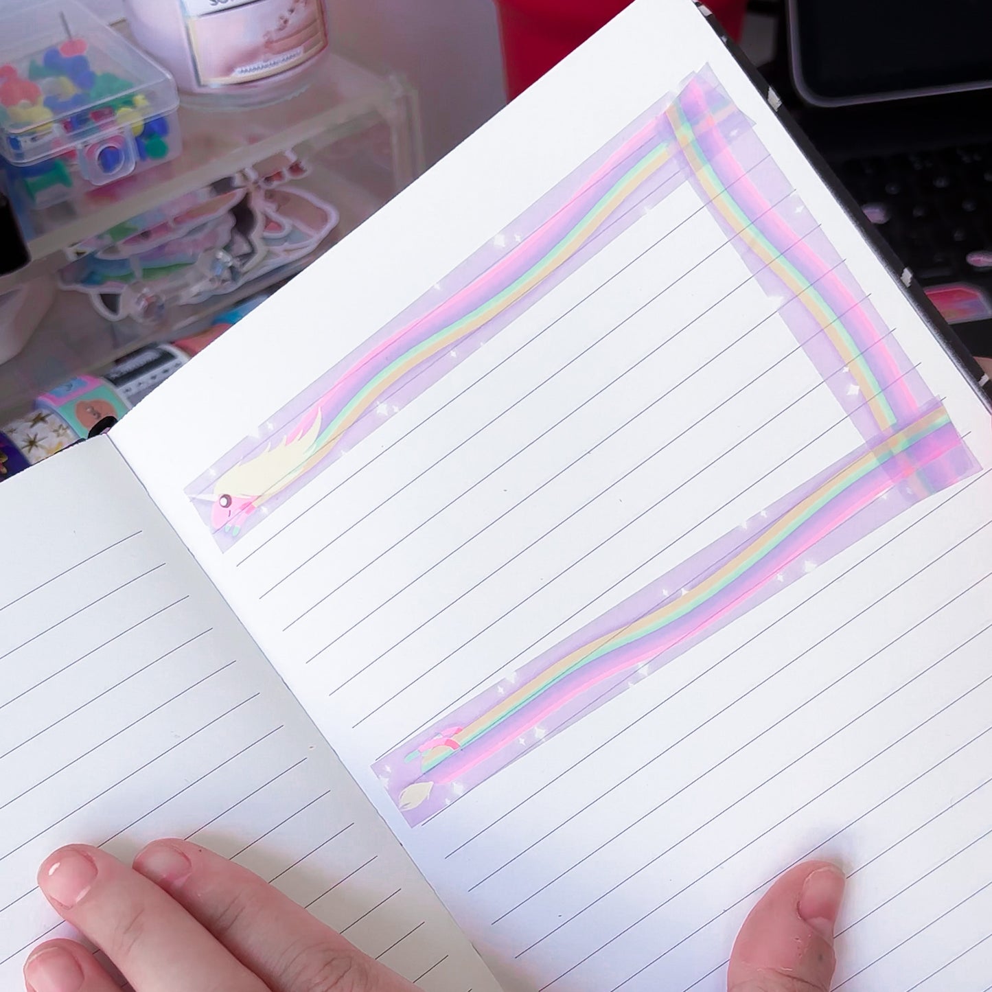 Lady Rainicorn Washi Tape