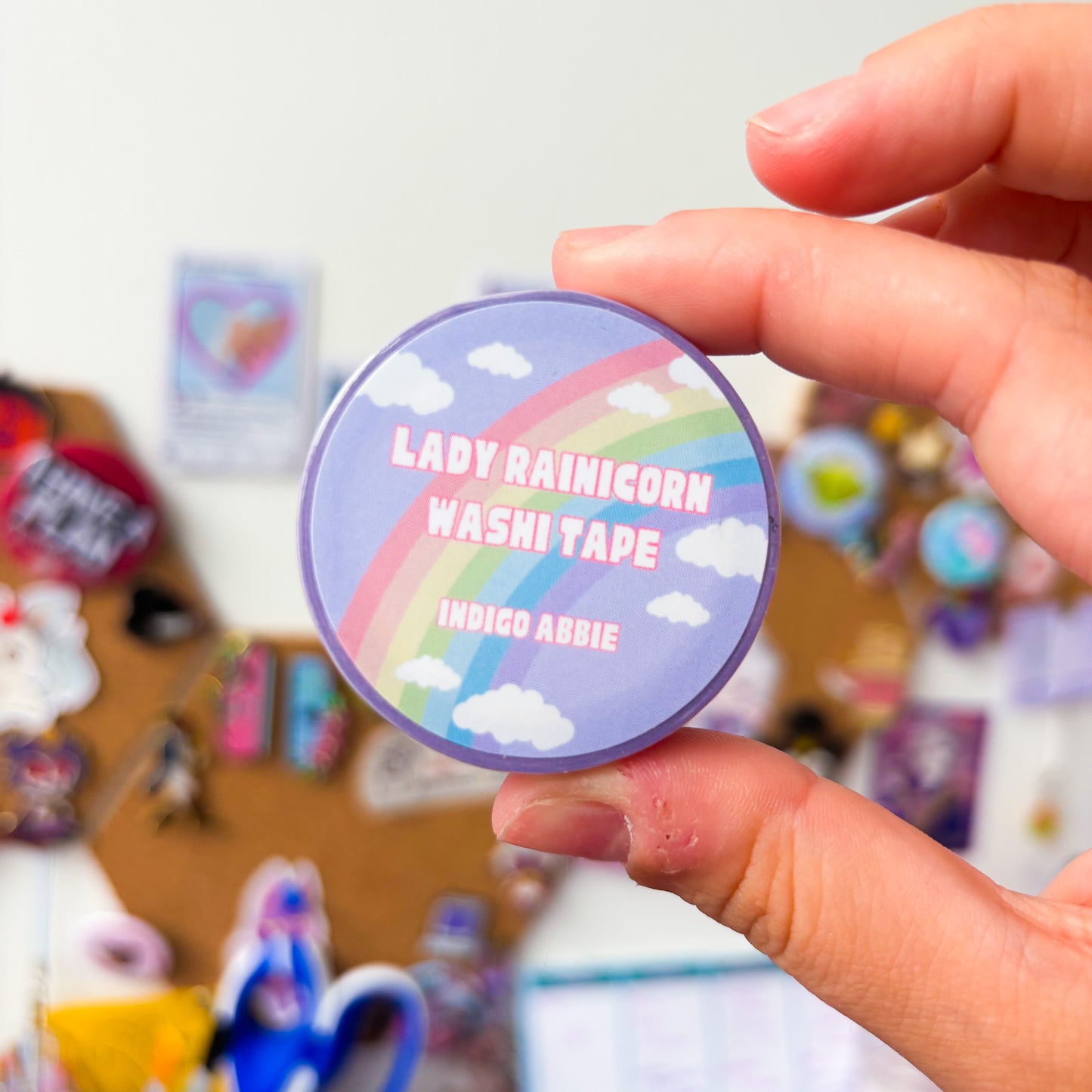 Lady Rainicorn Washi Tape