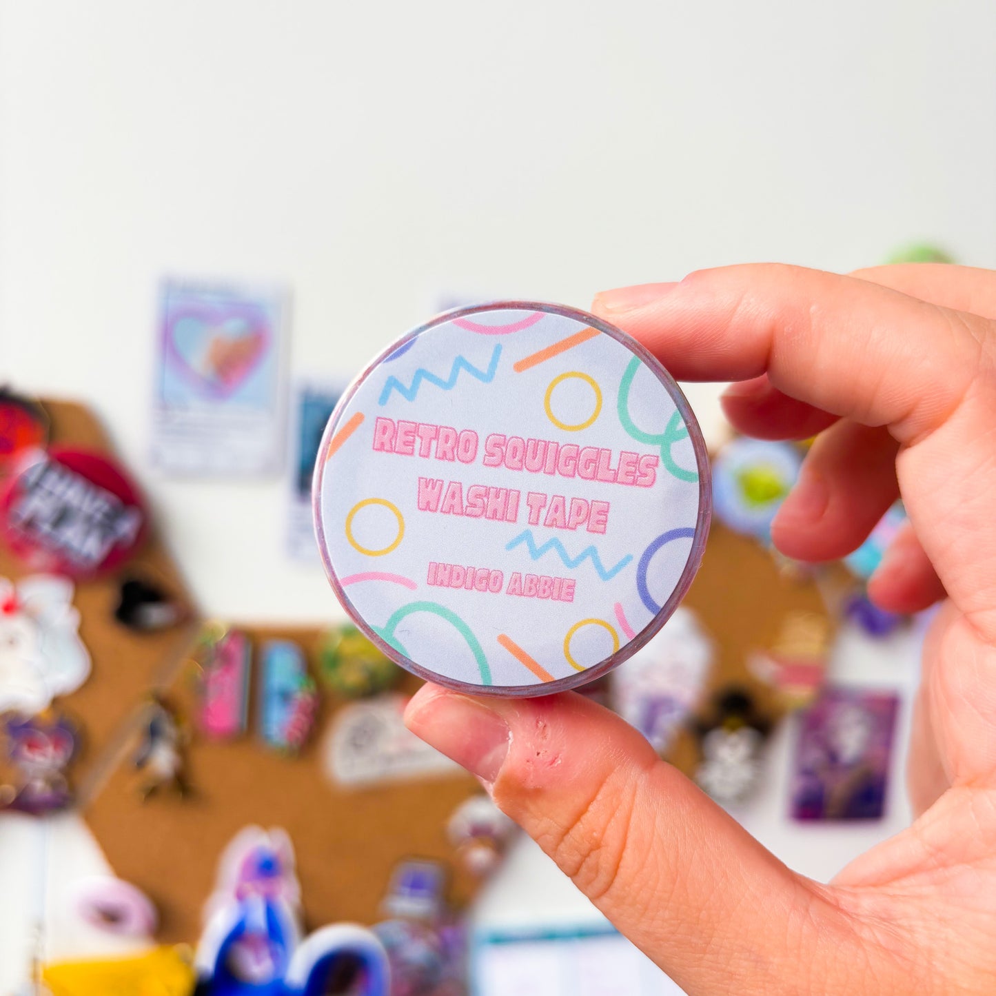 Retro Squiggles Washi Tape
