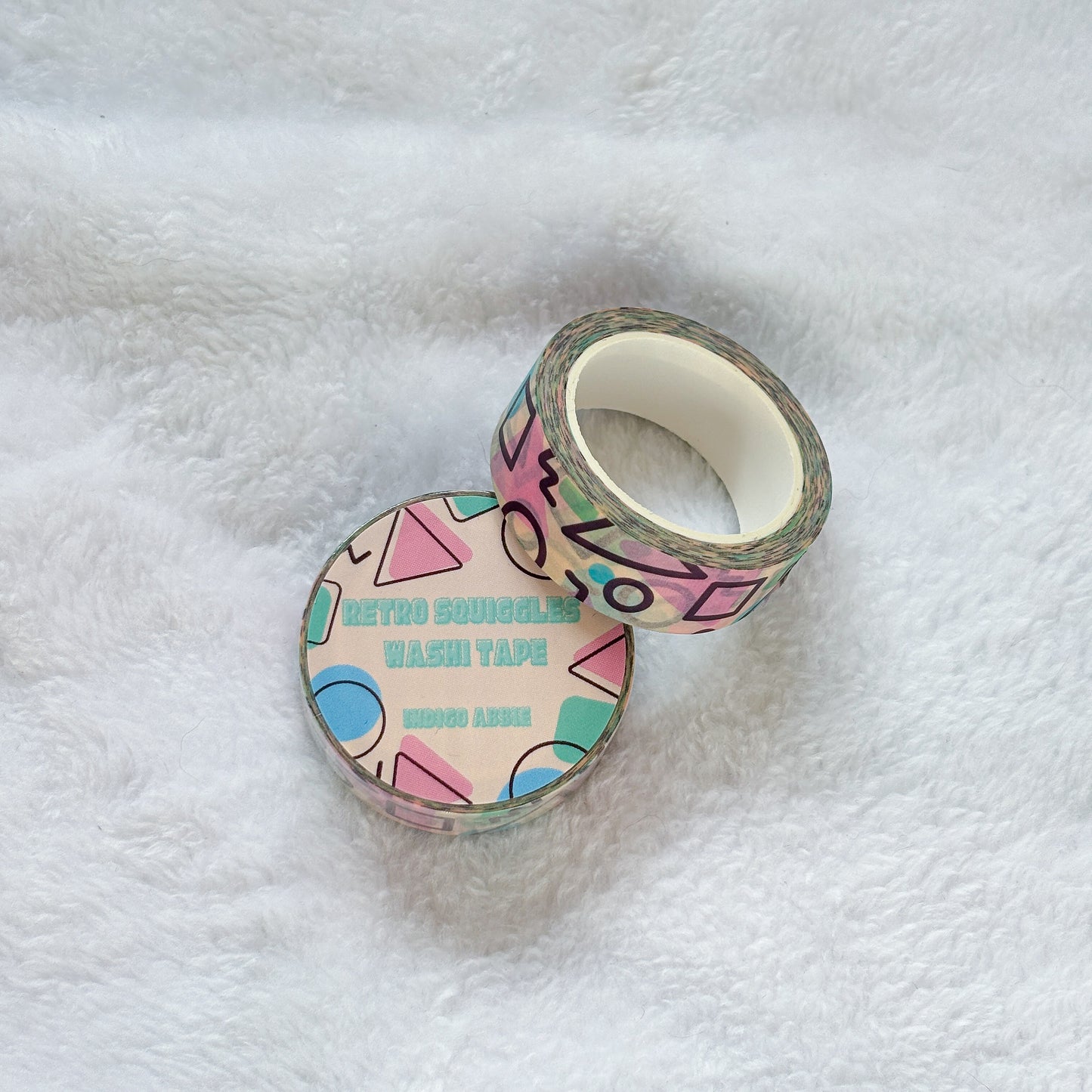 Retro Squiggles Washi Tape