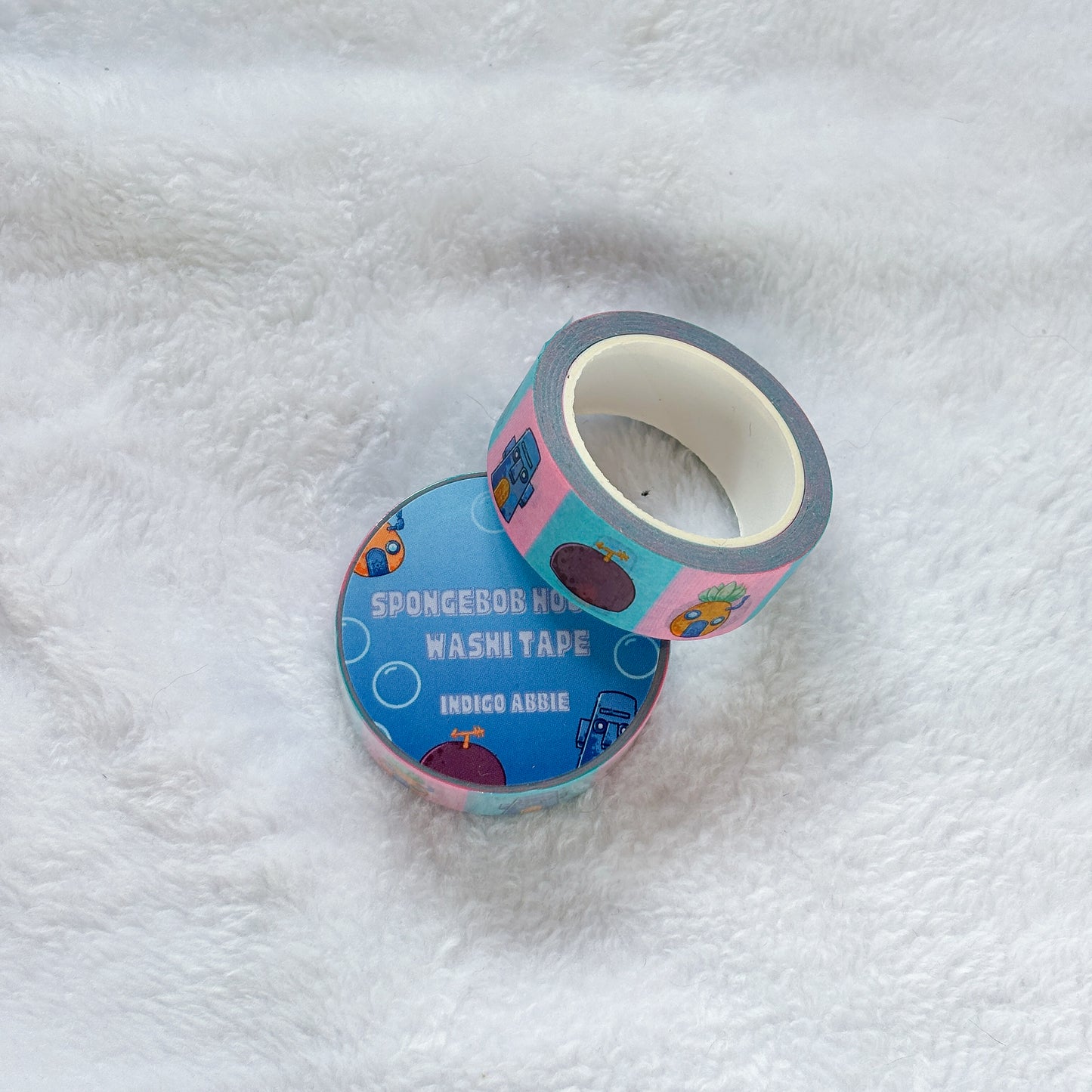 Bikini Bottom Washi Tape | Spongebob Squarepants Themed Paper Tape