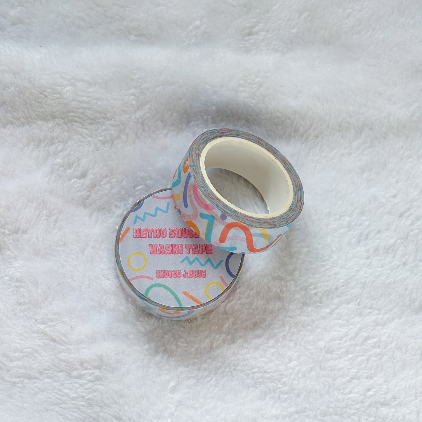 Retro Squiggles Washi Tape