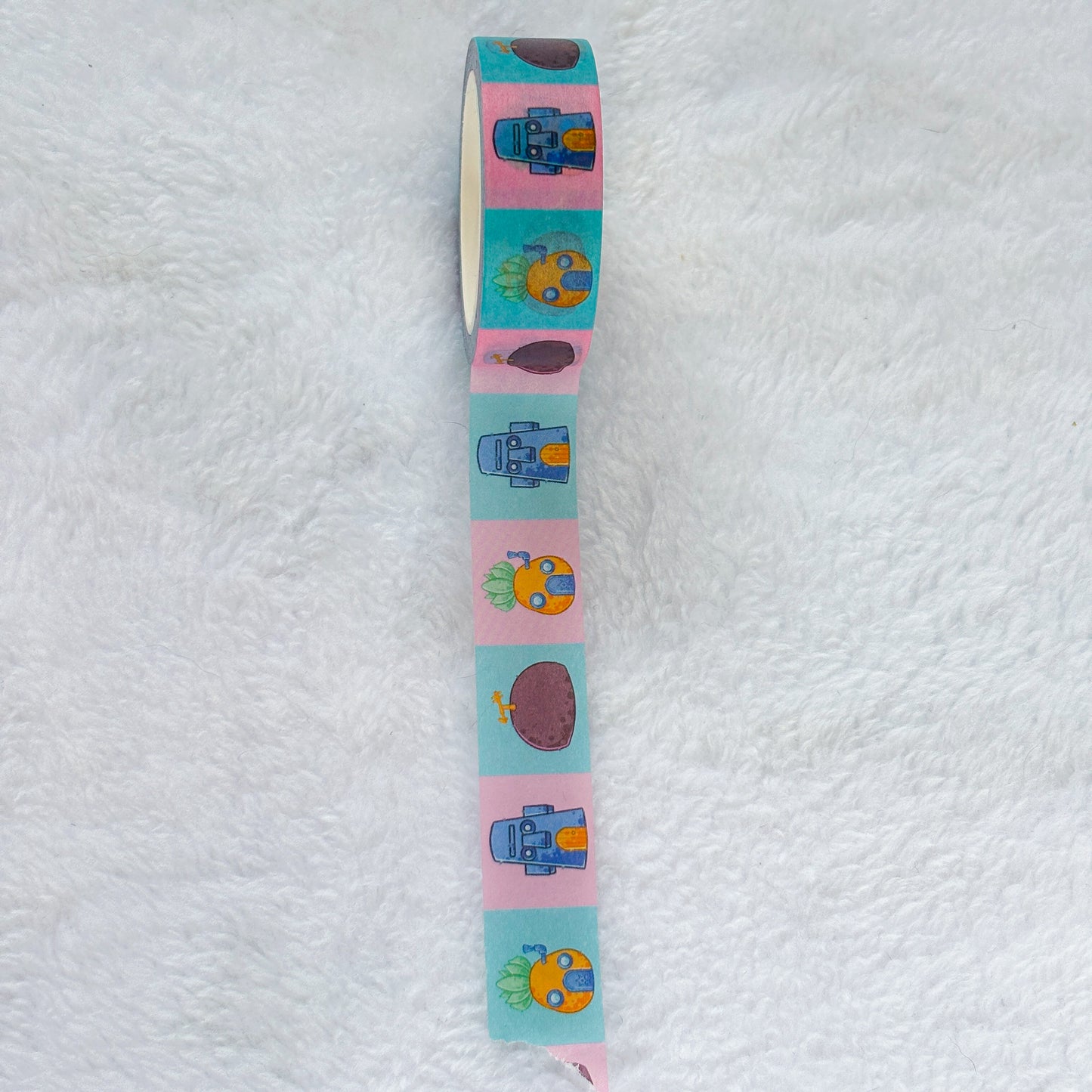 Bikini Bottom Washi Tape | Spongebob Squarepants Themed Paper Tape