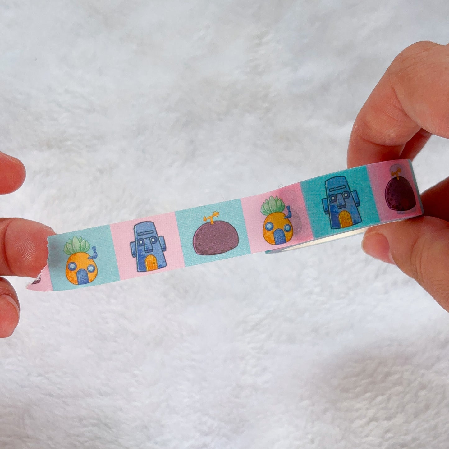 Bikini Bottom Washi Tape | Spongebob Squarepants Themed Paper Tape