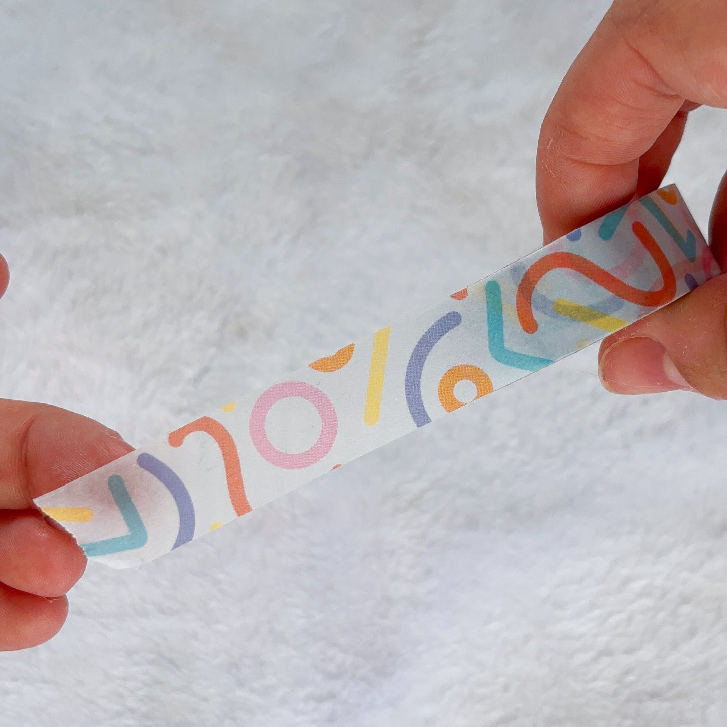Retro Squiggles Washi Tape