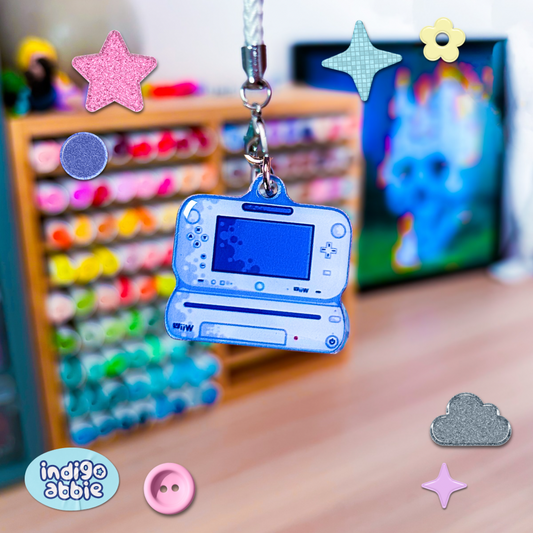 wiiU mini console keyring