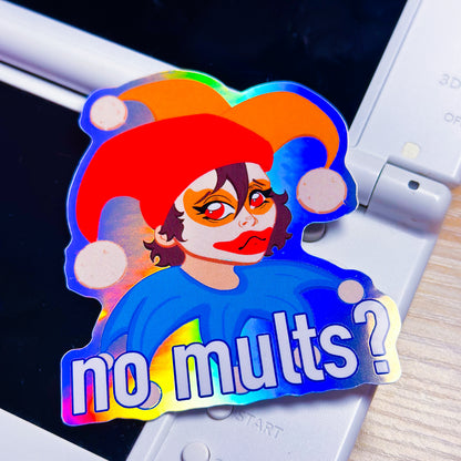 Balatro Joker Holographic Sticker