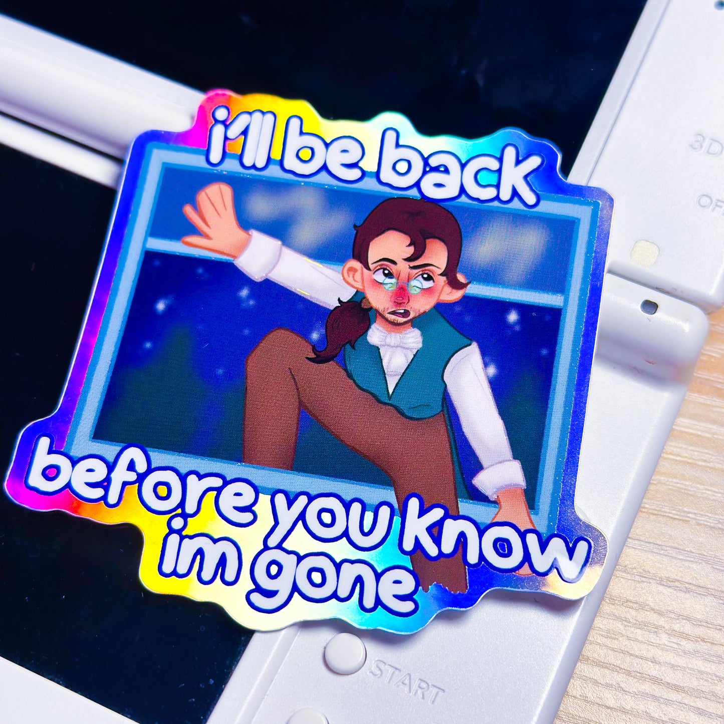 Hamilton Holographic Sticker