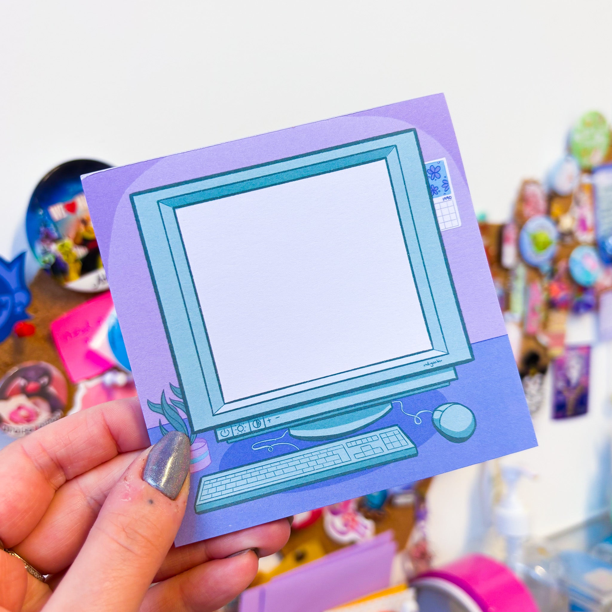 The Family Computer Notepad | Retro Y2K Stationary Notepad, 2000s Nost ...
