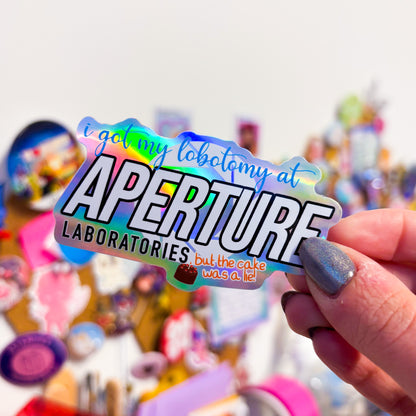 Aperture Labatories Sticker | Portal 2 Vinyl Sticker