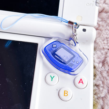 gameboy advance mini console keyring