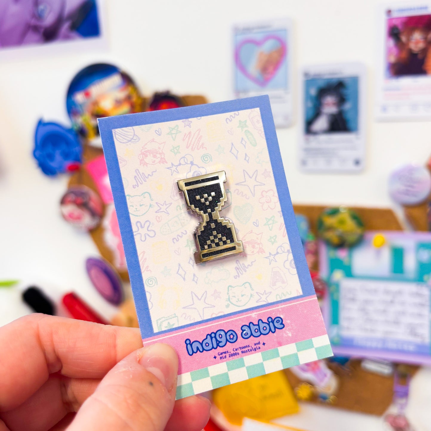 Timer XP Icon Enamel Pin