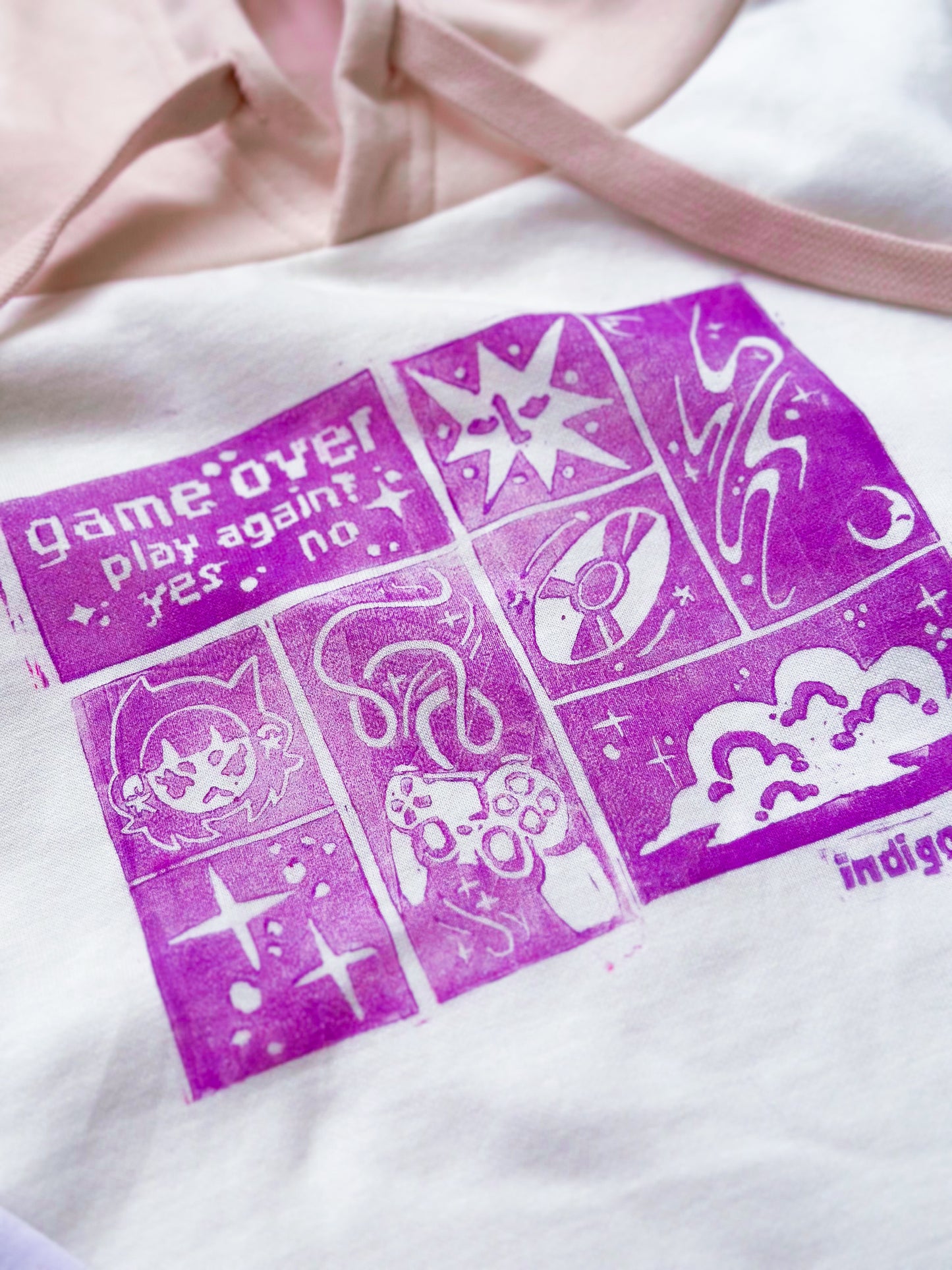 [XL] Game Over Colourblock Hoodie