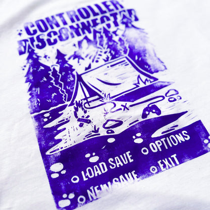 [L] Controller Disconnected Natural T-Shirt