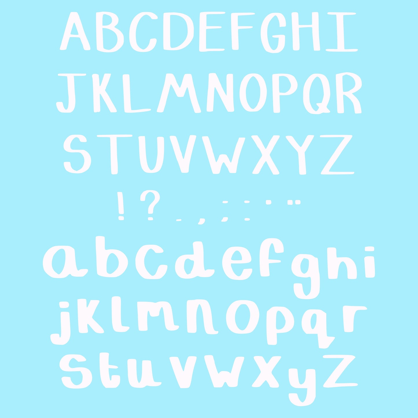 ‘Chonky’ Marker Pen Font