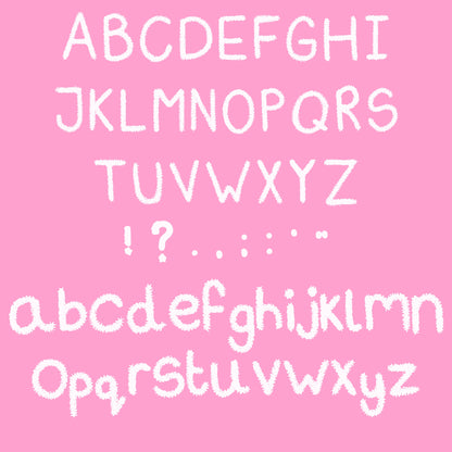 ‘Fuzzy’ Font