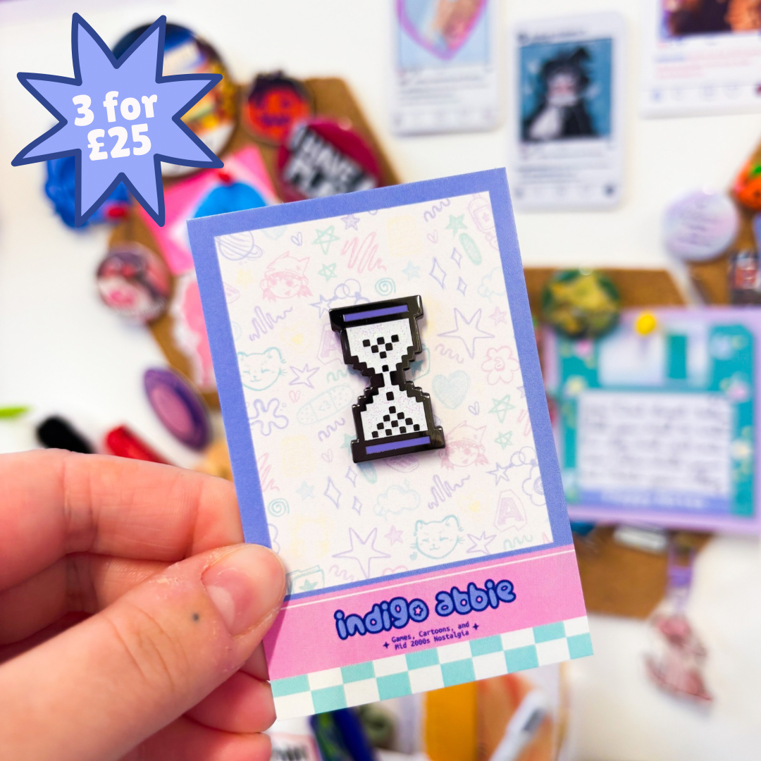 Timer XP Icon Enamel Pin
