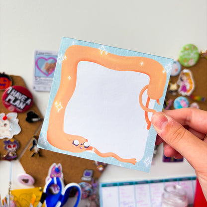Jake the Dog Square Notepad