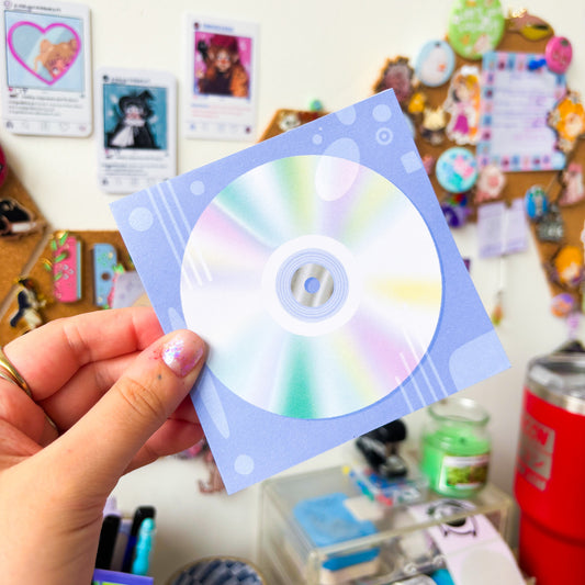 CD Case Notepad