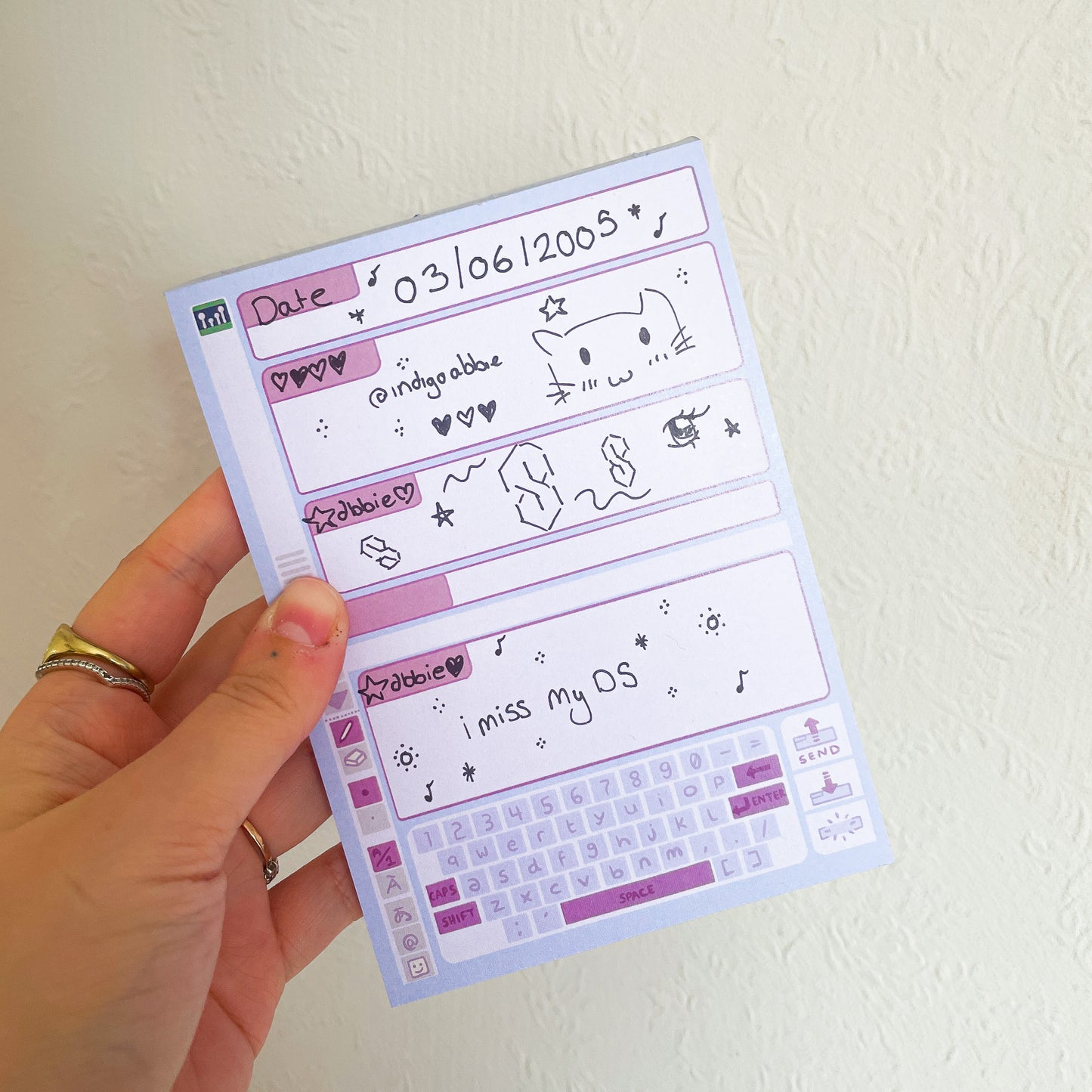 Pictochat Notepad