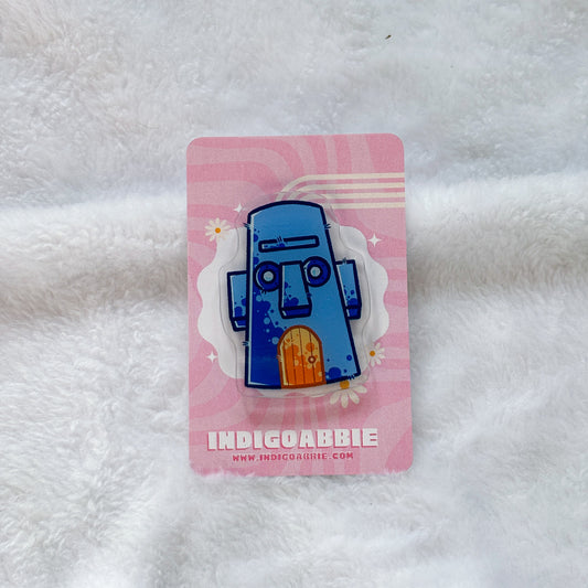 Squid House Pin