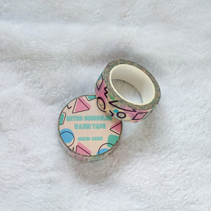 Retro Squiggles Washi Tape