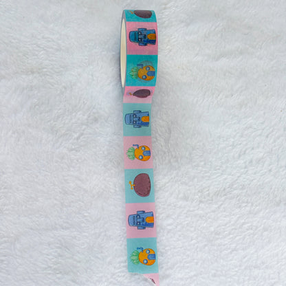 Bikini Bottom Washi Tape | Spongebob Squarepants Themed Paper Tape