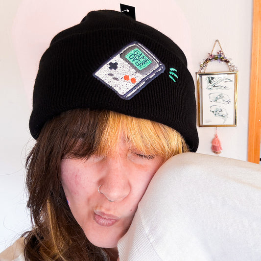 Gameboy Game Over Beanie