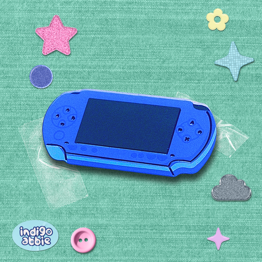 psp console enamel pin