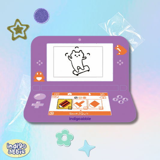 [PREORDER] flipnote ds tinplate pin badge