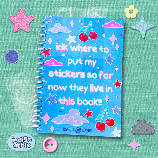 y2k reusable sticker book