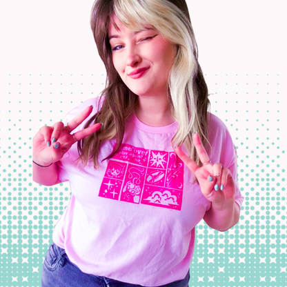 [XL] Game Over Pink T-Shirt