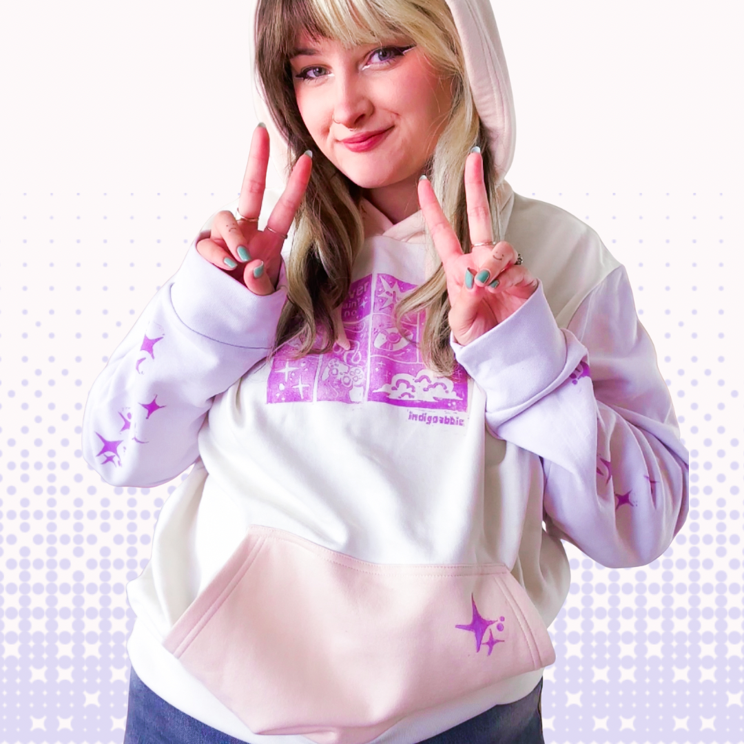[XL] Game Over Colourblock Hoodie