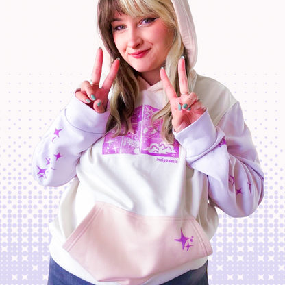 [XL] Game Over Colourblock Hoodie