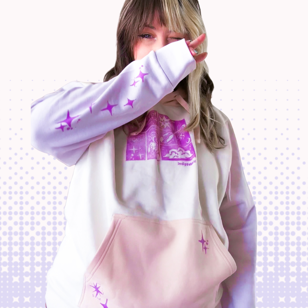 [XL] Game Over Colourblock Hoodie