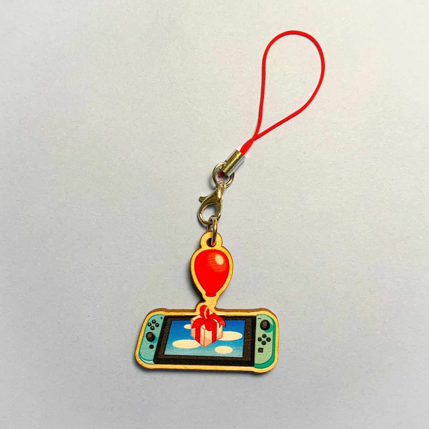 Animal Crossing Balloon Phone Charm