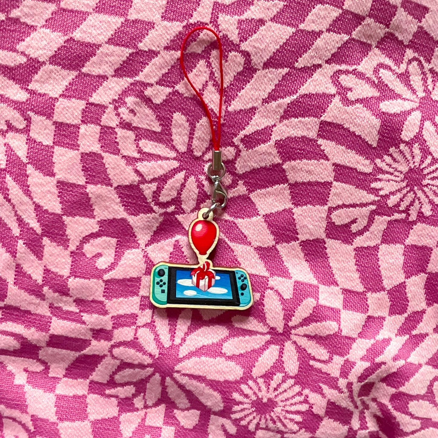 Animal Crossing Balloon Phone Charm